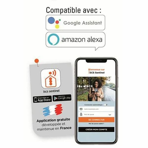 SCS Sentinel Smart Stik Hvid