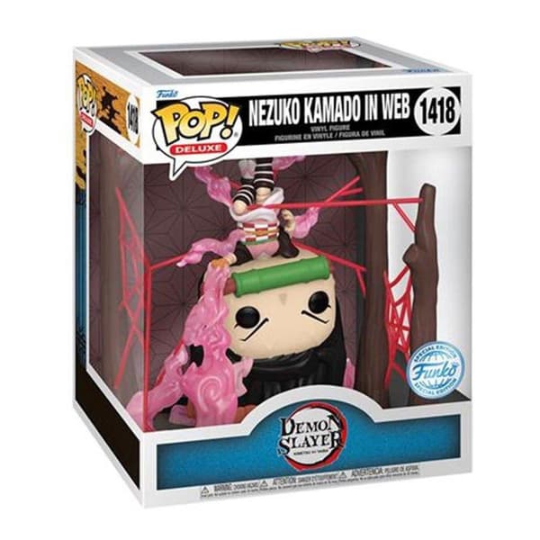 Nezuko Kamado Funko Pop Deluxe - lyserød