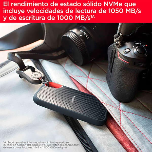 SanDisk Extreme Portable SSD 2TB - 2 To, sort
