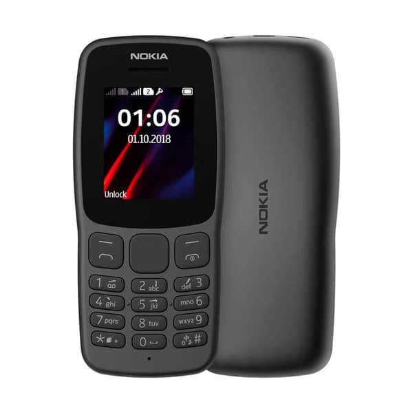 Nokia 106 svart