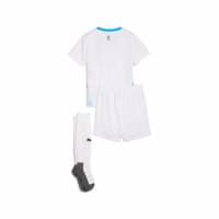 PUMA OM 2024/25 mini kit hvid/blå 4 år