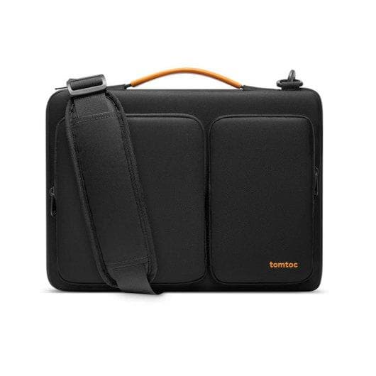 Tomtoc Defender A42 sort med CornerArmor beskyttelse