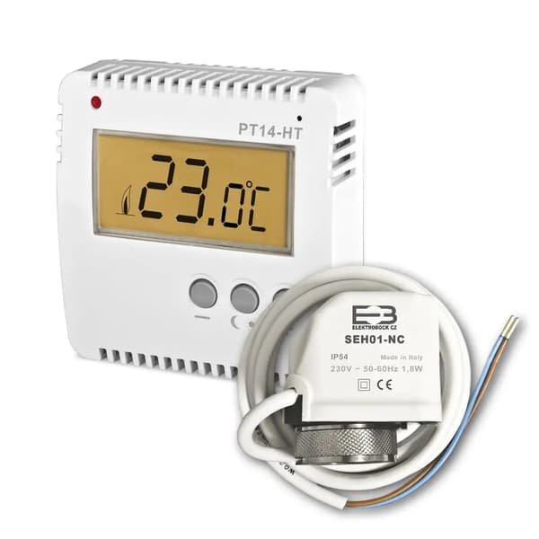 Elektrobock PT14-HT digital rumtermostat 230V