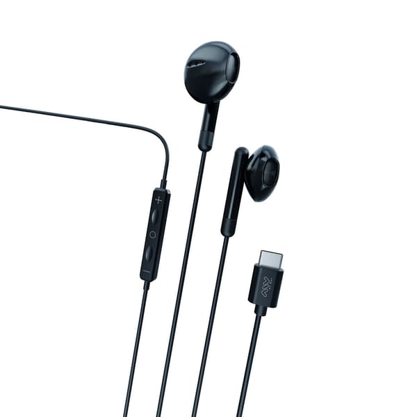 Myway e24 USB-C hörlurar svart