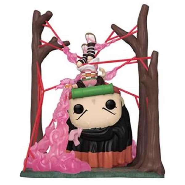 Nezuko Kamado Funko Pop Deluxe - lyserød