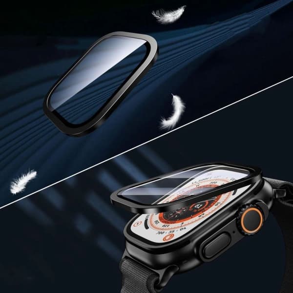 Tech-Protect glass ring skærmskærm 2-pak Sølv/Sort