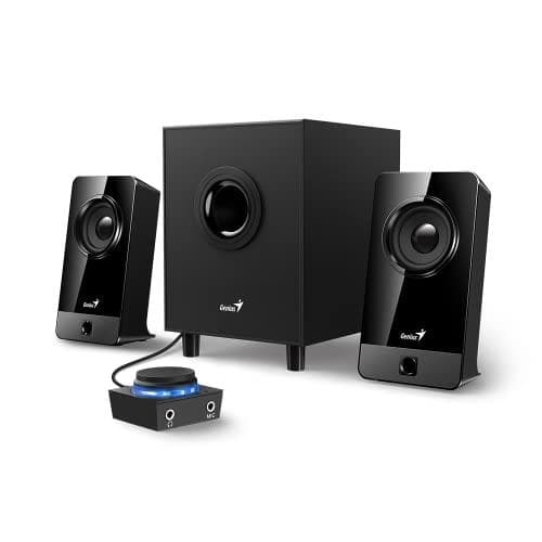 Genius Enceintes modernes 2.1 noir