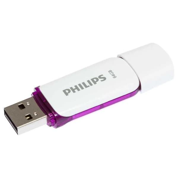 Philips USB 2.0 2-Pack 64GB Magic Purple
