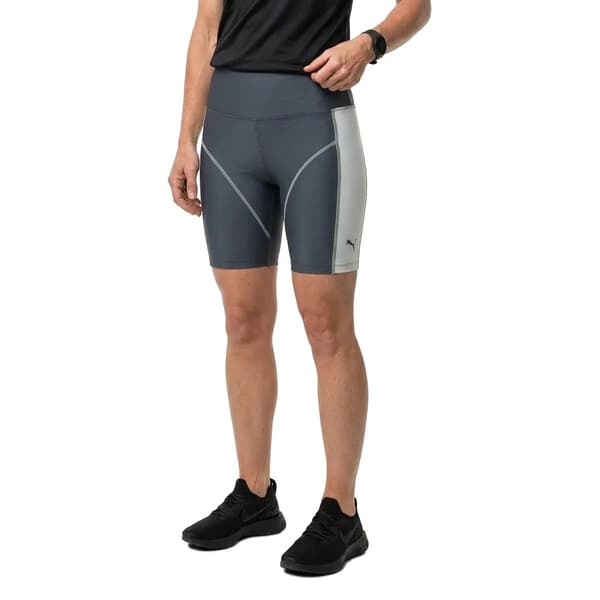 PUMA marathon 6 korte leggings grå