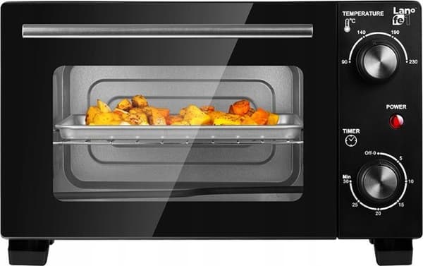 Lafe PIW-001 miniovn 9.5L 1000W sort
