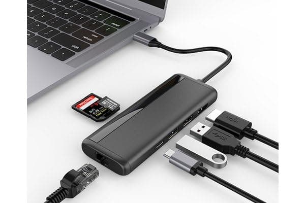 Dexlan 310747 USB-C Mini Docking-asema 6 in 1 HDMI 2.0 4K