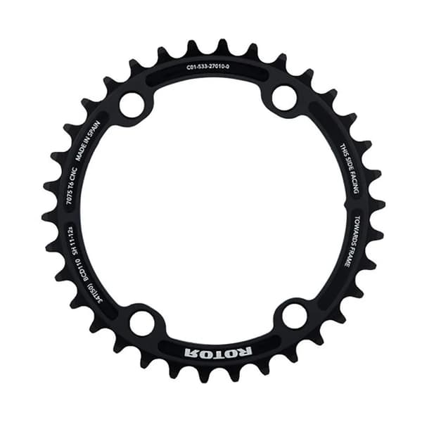 Rotor 4b 110 bcd inner kedjekrans i silver