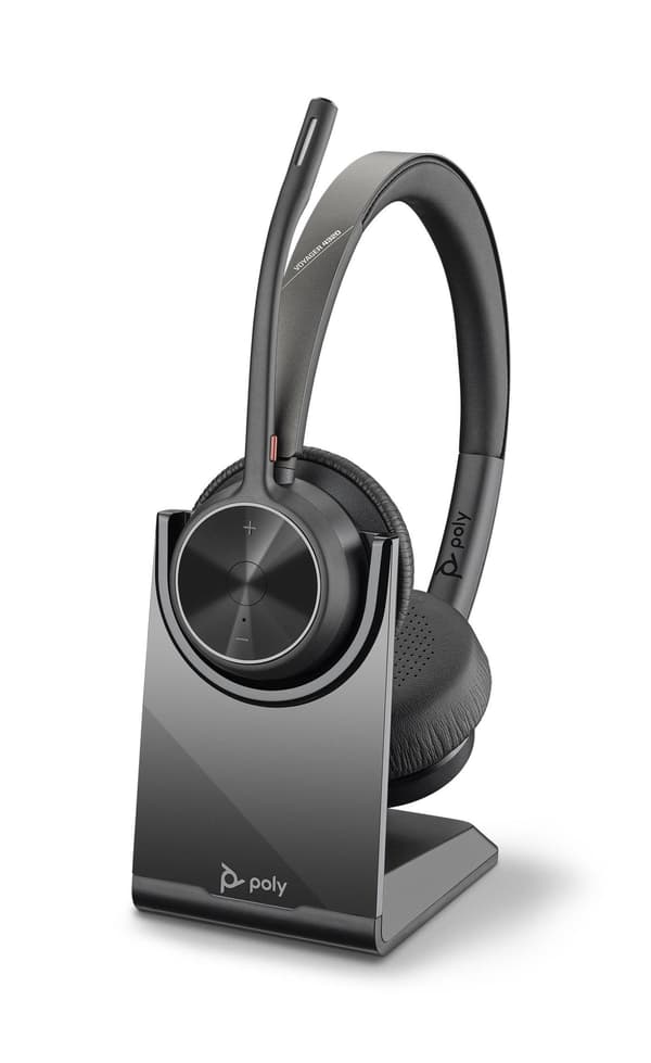 Poly Voyager 4320 UC V4320 headset svart