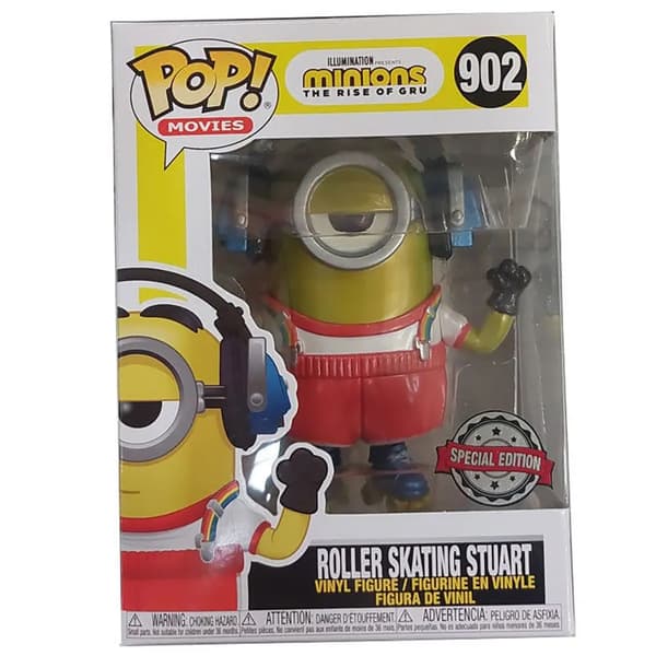 Funko rulleskøjtende stuart metallic eksklusiv