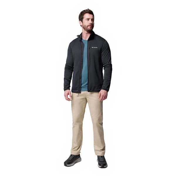 Columbia Essential Hike Grid Fleece Jakke Sort