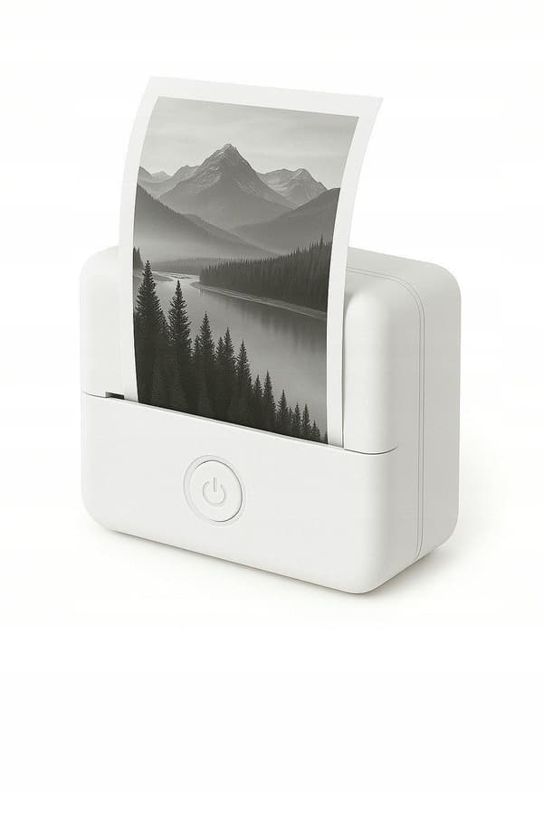 Love Instant X6 Hvid - Termisk Bluetooth Printer med 200 DPI Opløsning