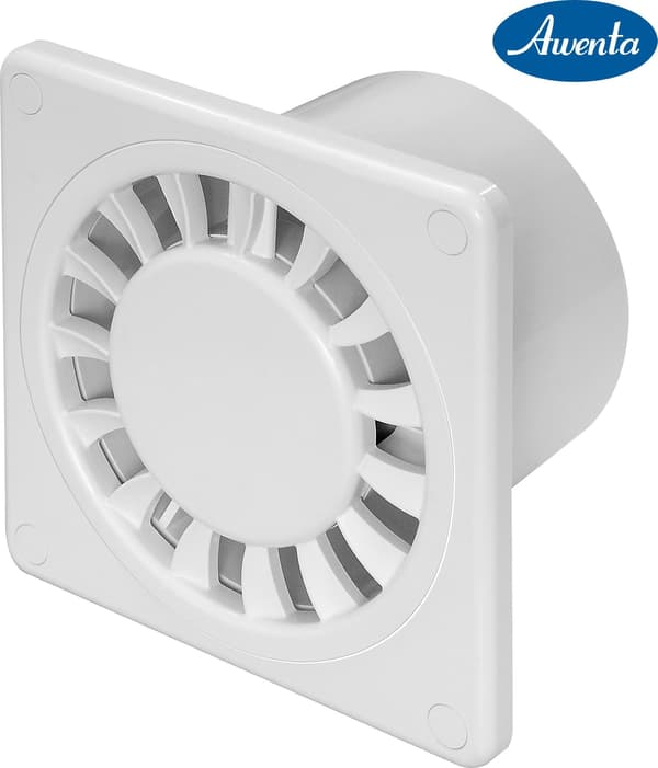 Awenta disk hvid 100mm ventilationsventilator