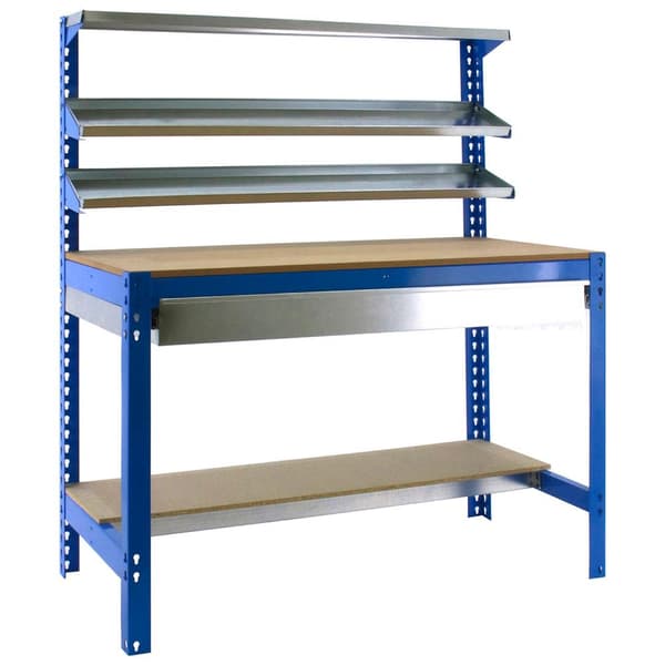 Simonrack bt1 box 900 blå/træ 400 kg