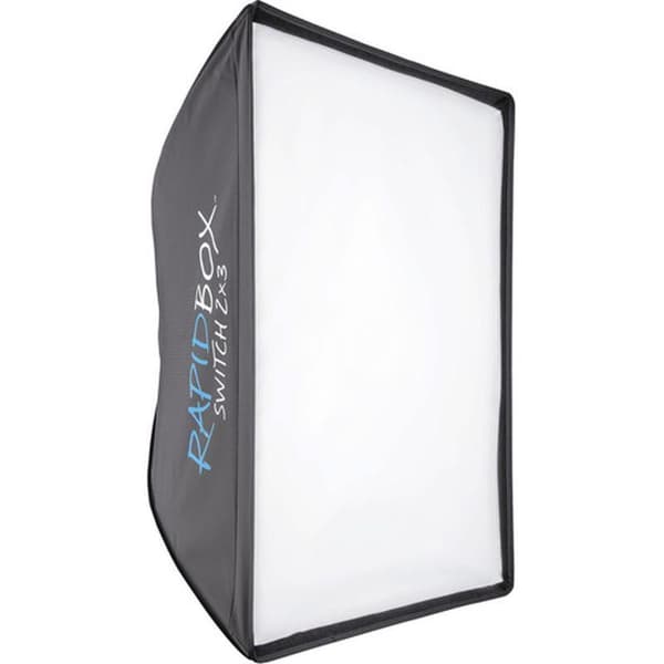 Westcott Boîte à lumière rapide Switch 2x3 argent