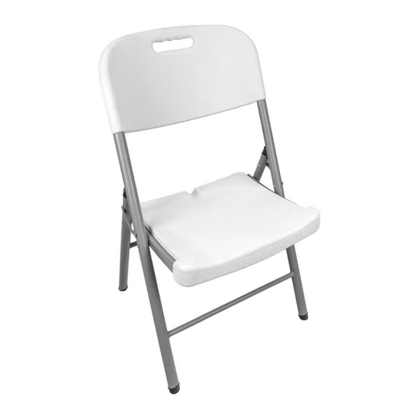 Saturnia Chaise pliante moderne blanc
