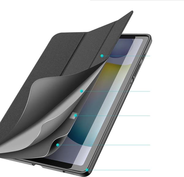 Dux Ducis Domo tabletfodral Galaxy Tab S6 Lite svart
