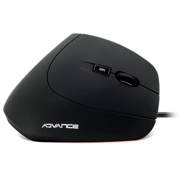 Advance Vertical Plus Ergonomisk Mus Svart