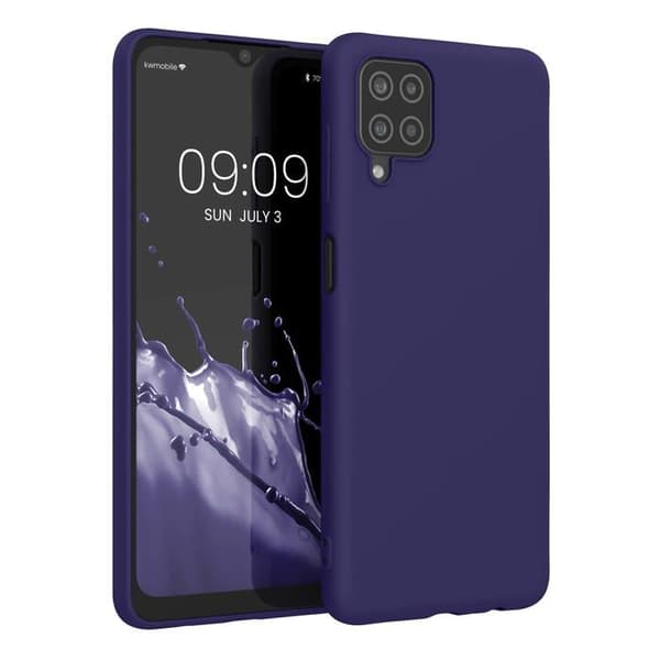 kwmobile Samsung Galaxy A12 telefoncover Deep Ocean