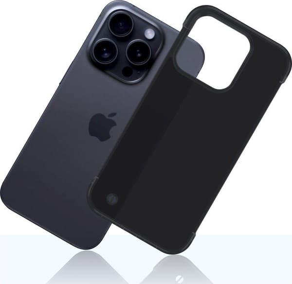 3MK Just20g Matt Case i sort til iPhone 16 Pro