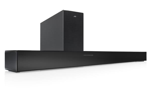 JVC TH-E434B sort lydbar med trådløs subwoofer