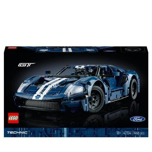 LEGO Technic 42154 Ford GT 2022 sininen