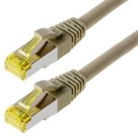 Helos cat6a s/ftp netværkskabel 0.25m grå