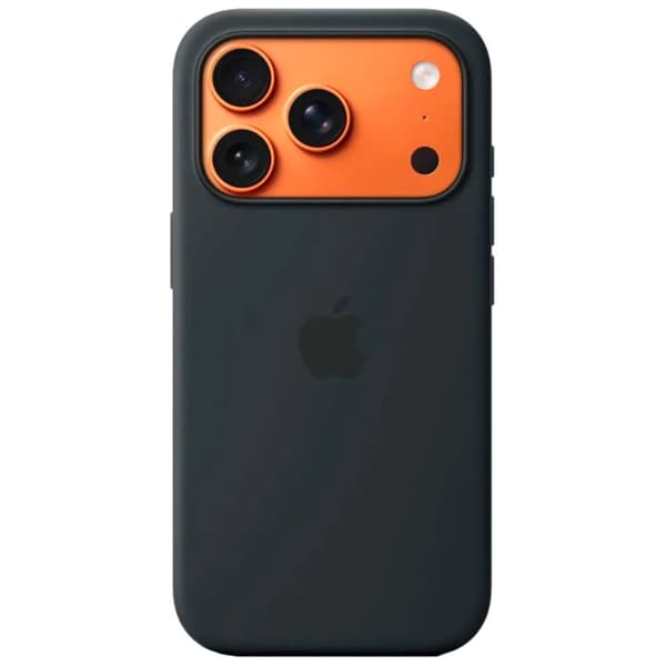 Apple iPhone 17 Pro silikonecover MagSafe sort
