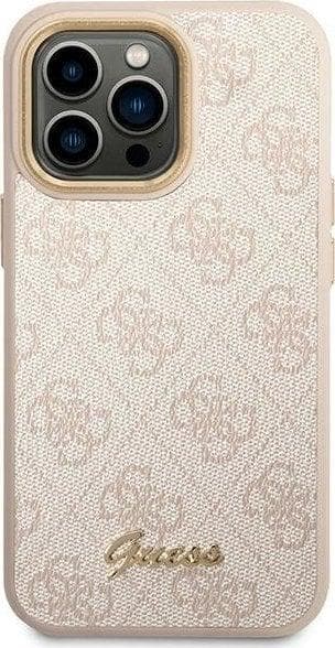 Guess för iPhone 14 Pro - rosafärgad med elegant design