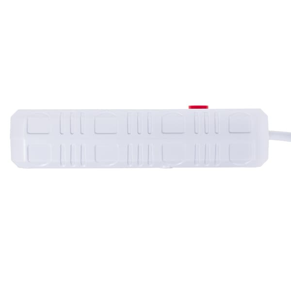 Mac-Lean mce392 virtapistoke 4 liitintä 3 USB 2500W 1.5m valkoinen
