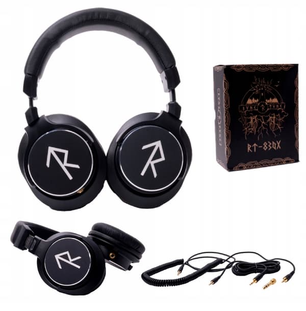 RuneTune RT-830X hovedtelefoner med 45mm element og aftagelig kabel