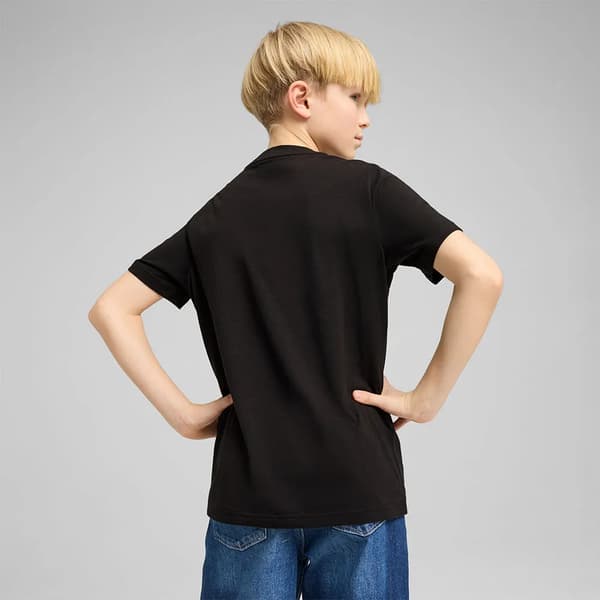 PUMA graphics t-shirt sort 7-8 år