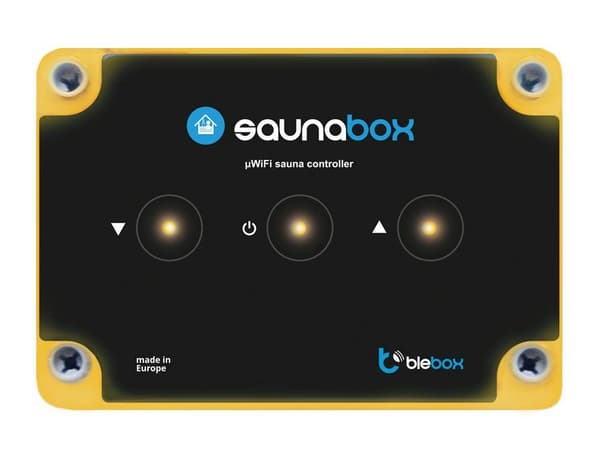 BleBox SaunaBox med temperaturkontrol og appstyring