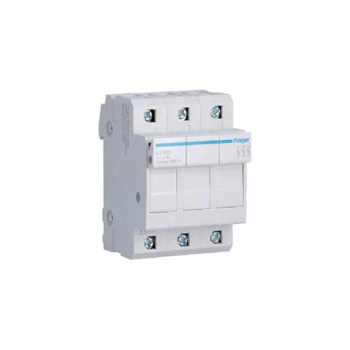 Hager lu503 3-fas 25A 4-pack