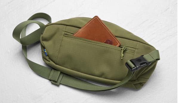 Fjällräven Ulvö Hip Pack Medium vert 2 liter