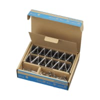 Shimano j05a bromsklossar 25-pack svart