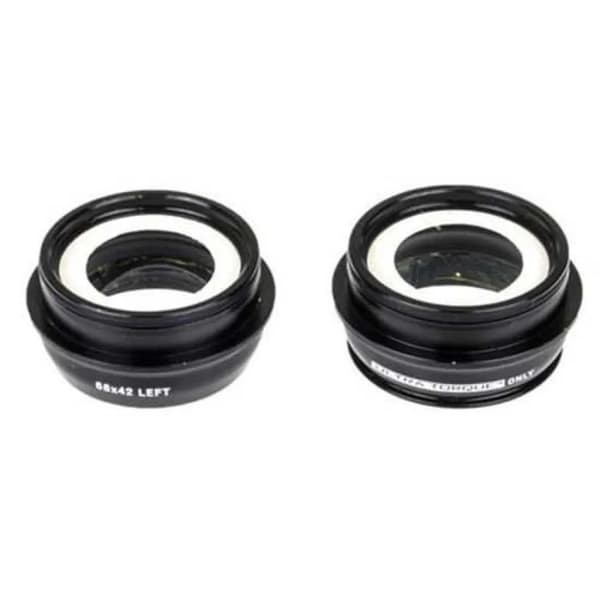 Campagnolo over-torque bottom bracket cups press fit BB30 42mm silver