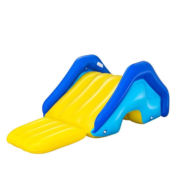 Bestway kæmpe oppustelig rutsjebane - 52453 multicolor