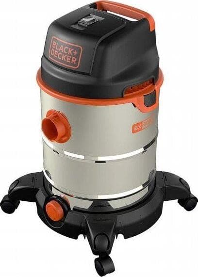 Black & Decker BXVC30XTDE 30L Silver Våt- och torrdammsugare