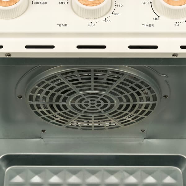Girmi FG29 22L multifunktionel luftfritøs i cream