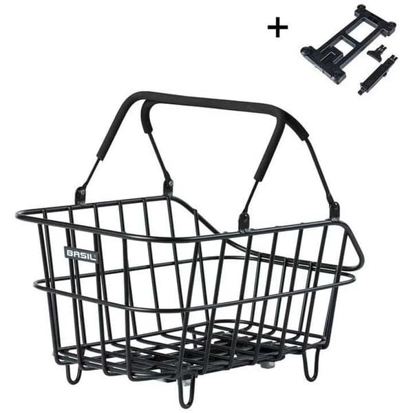 Basil Cento ALU MIK cykelkorg 14L svart