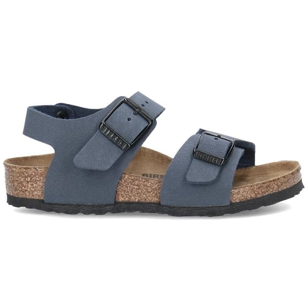 Birkenstock new york sandaler barn blå