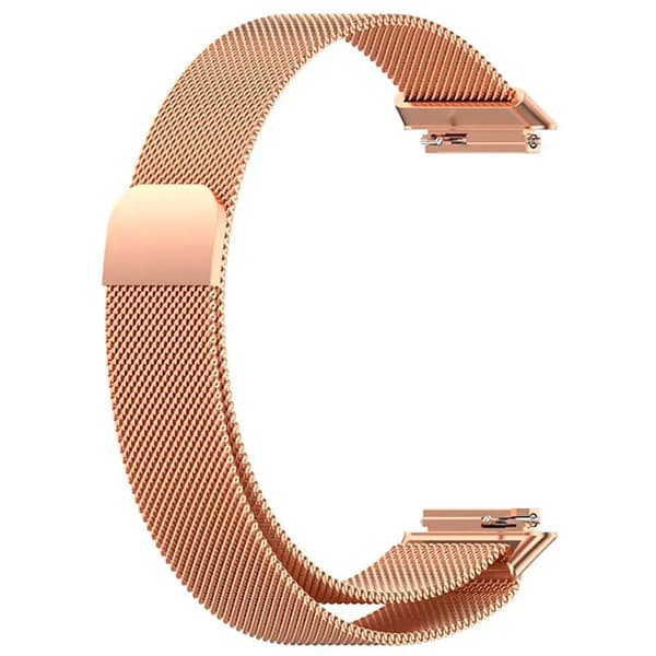 CrocoCase milanese magnetrem Roséguld