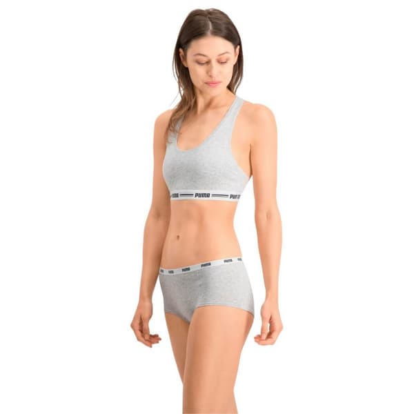 PUMA mini shorts 3-pack valkoinen/harmaa/musta