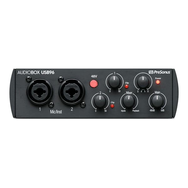 PreSonus AudioBox USB 96 25th Anniversary sort lydkort