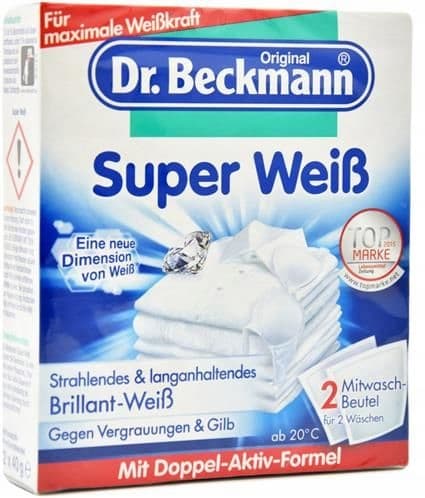 Dr. Beckmann Super Weiß bleksäckar 2 x 40g